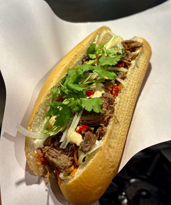 Beef Brisket Banh Mi